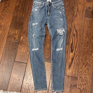 Agolde Classic Blue Denim Jeans